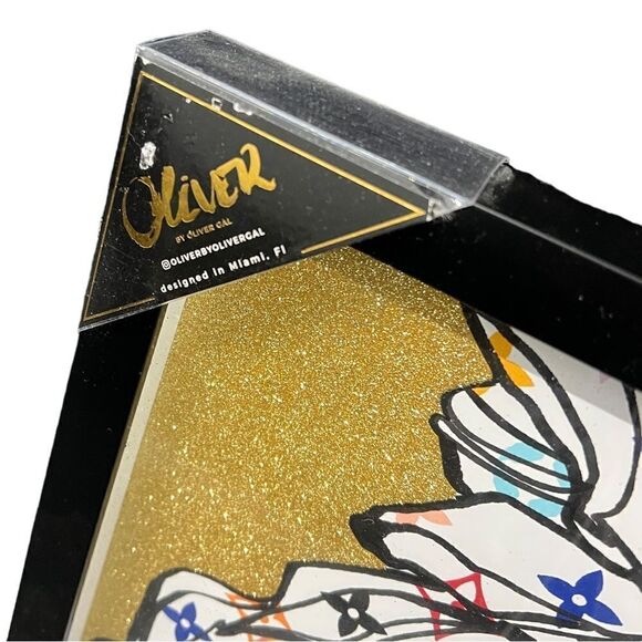 Oliver Gal Fashion Glass Frame picture Fashion Designer Glitter Women‎ Headwrap - Picture 2 of 7